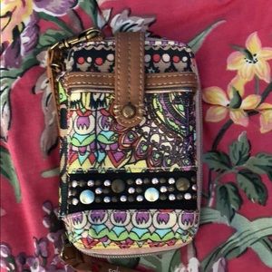 SakRoots Phone Wallet Case Wristlet